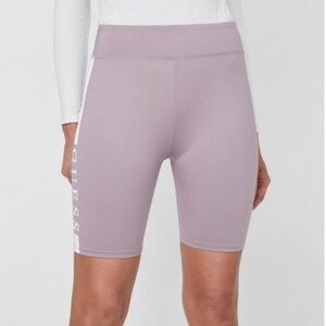 𝅺Guess Biker Yoga Athletic Shorts Side Logo Women’s Size XL